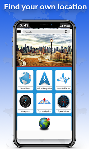 GPS Navigation & Route Finder - Map Direction Free - عکس برنامه موبایلی اندروید