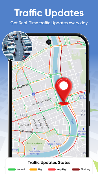 Live Earth Map: GPS Camera - عکس برنامه موبایلی اندروید