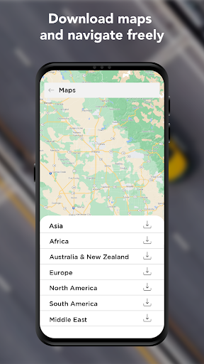GPS Offline Maps & Navigation - عکس برنامه موبایلی اندروید
