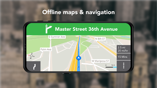 GPS Offline Maps & Navigation - Image screenshot of android app