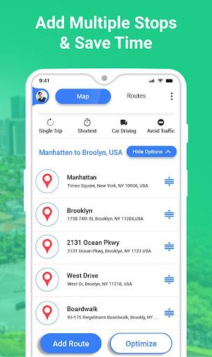 GPS Route Planner - عکس برنامه موبایلی اندروید