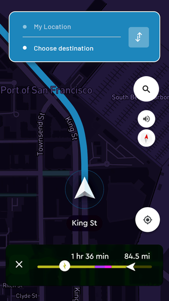 Street View Map and Navigation - Image screenshot of android app