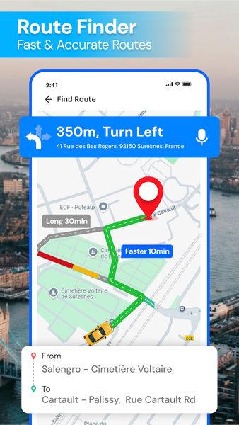 Satellite Map: Live Earth Map - عکس برنامه موبایلی اندروید