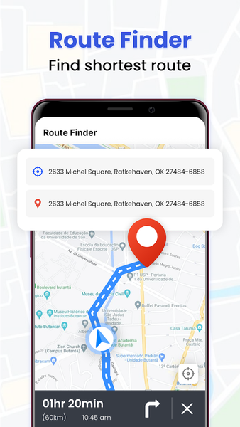 GPS Maps & Voice Navigation - Image screenshot of android app