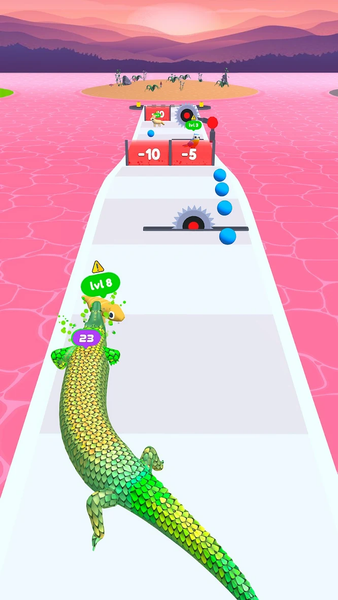 Monster Alligator Attack - Gameplay image of android game