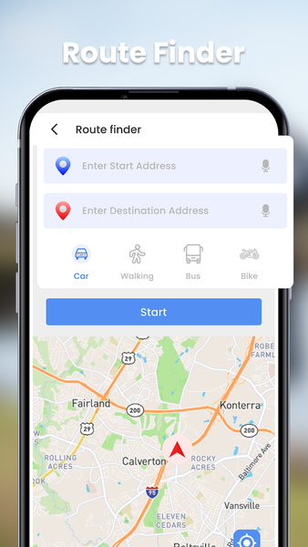 GPS Navigation - Street View - Image screenshot of android app