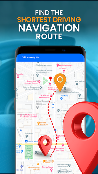 Earth Map Live GPS Navigation - Image screenshot of android app