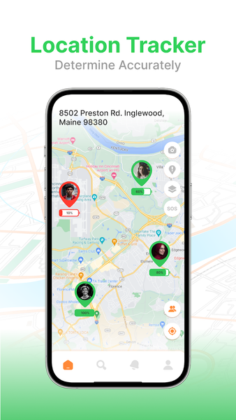 GPS Location Tracker for Phone - عکس برنامه موبایلی اندروید