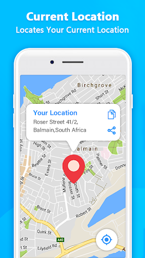 GPS Route Finder - Image screenshot of android app