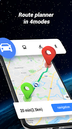 GPS Navigation - Route Planner - عکس برنامه موبایلی اندروید