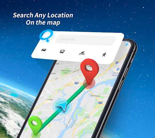 GPS Navigation - Route Planner - عکس برنامه موبایلی اندروید