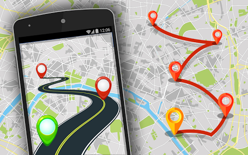 GPS Map Route Planner - عکس برنامه موبایلی اندروید