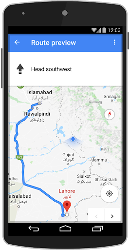 GPS Map Route Planner - عکس برنامه موبایلی اندروید