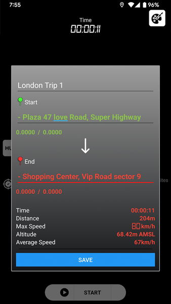 Speedometer - GPS Meter - عکس برنامه موبایلی اندروید