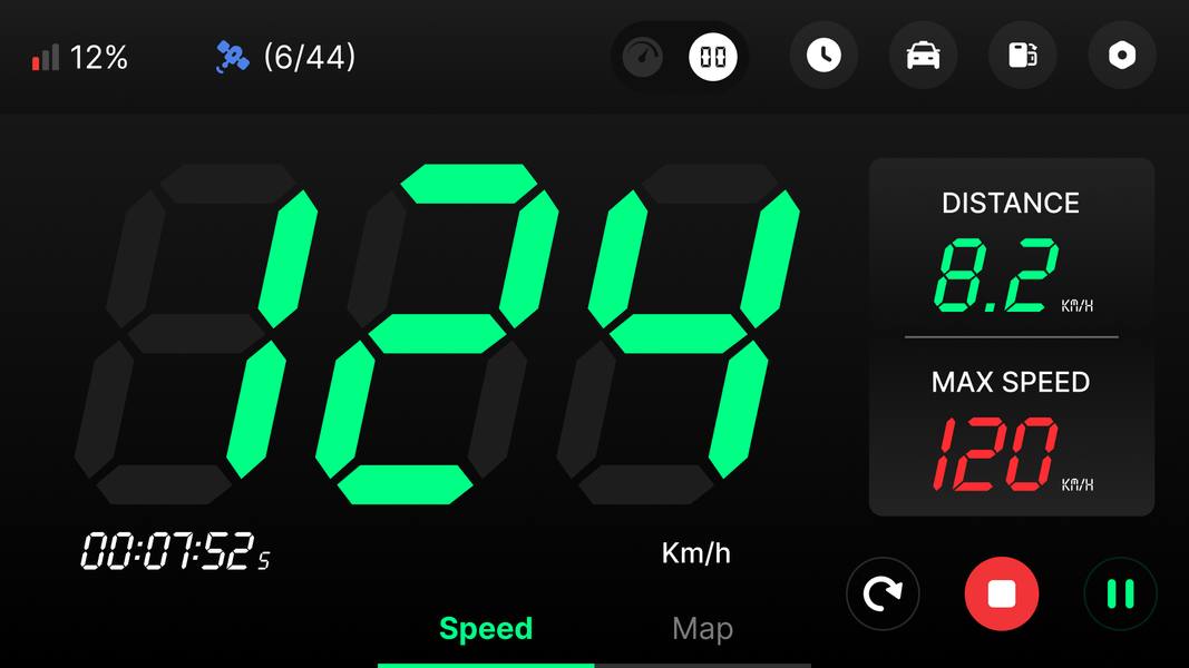 GPS Speedometer & Odometer App - Image screenshot of android app