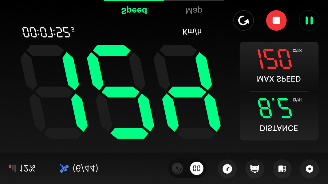 GPS Speedometer & Odometer App - Image screenshot of android app