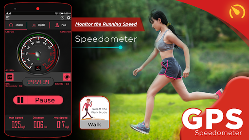 Step Counter - GPS Speedometer - عکس برنامه موبایلی اندروید
