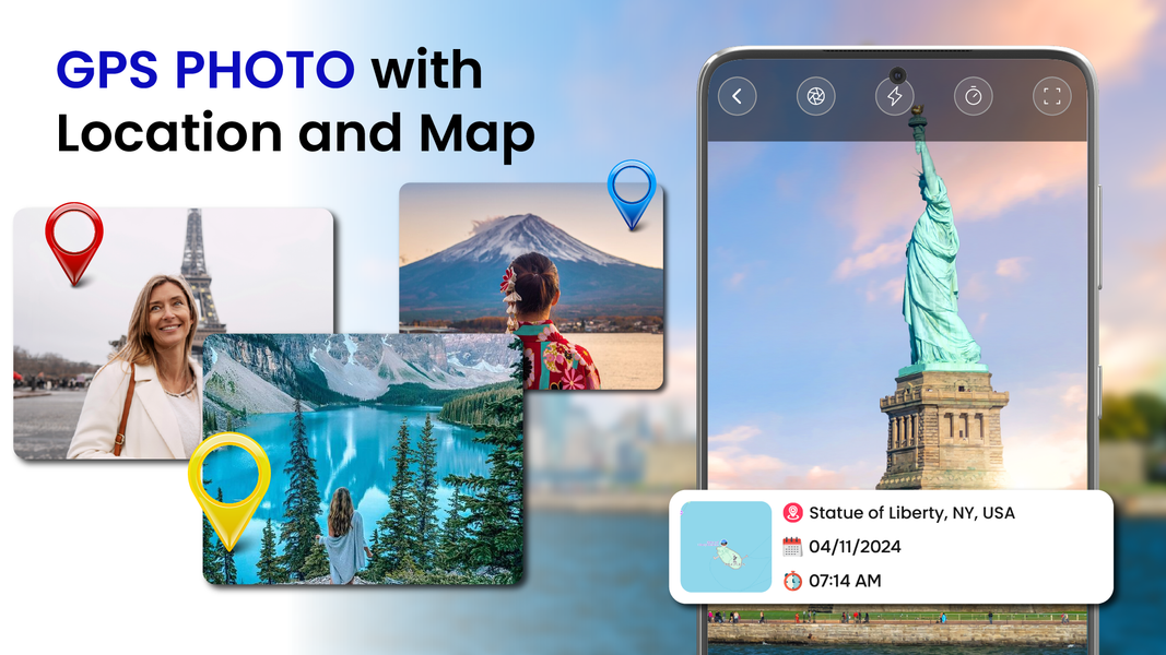 Live Earth Map - GPS Camera - عکس برنامه موبایلی اندروید