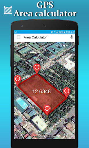 Gps Area Calculator for Land - عکس برنامه موبایلی اندروید