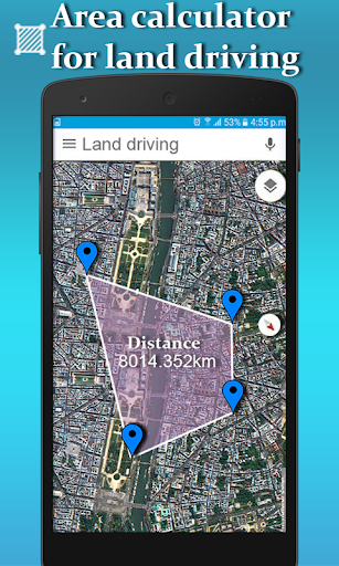Gps Area Calculator for Land - عکس برنامه موبایلی اندروید