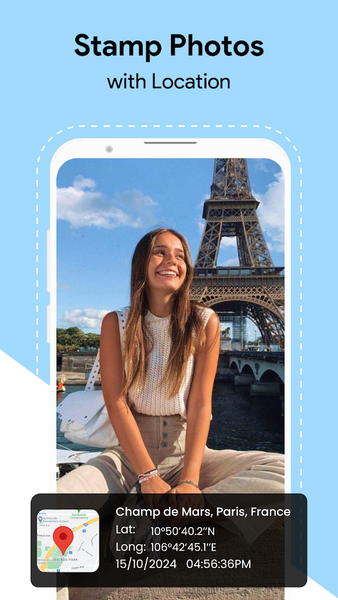 GPS Camera with Geotag Photos - Image screenshot of android app