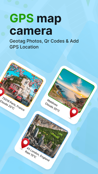 GPS Geotag Photos & Camera Map - Image screenshot of android app