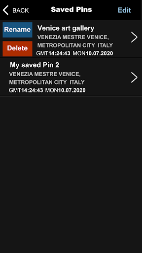 GPS Location Info, SMS Coordinates, Compass + - Image screenshot of android app