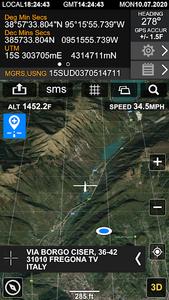 GPS Location Info, SMS Coordinates, Compass + - عکس برنامه موبایلی اندروید