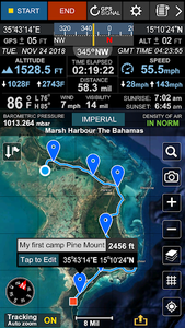 Altimeter Ler Live Gps Geotracker - Image screenshot of android app