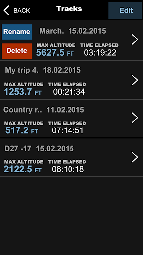 Altimeter Ler Live Gps Geotracker - Image screenshot of android app
