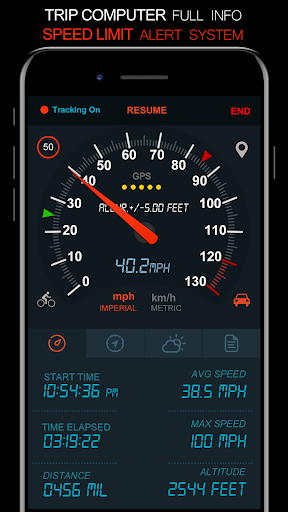 Speedometer GPS -TM - Image screenshot of android app