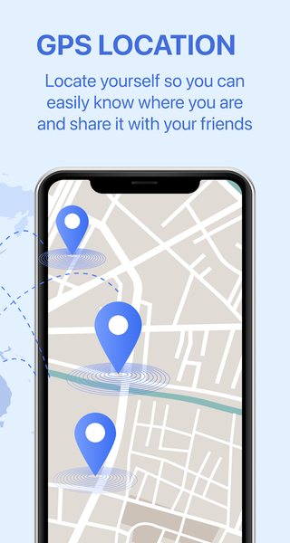 Gps map navigation compass - Image screenshot of android app