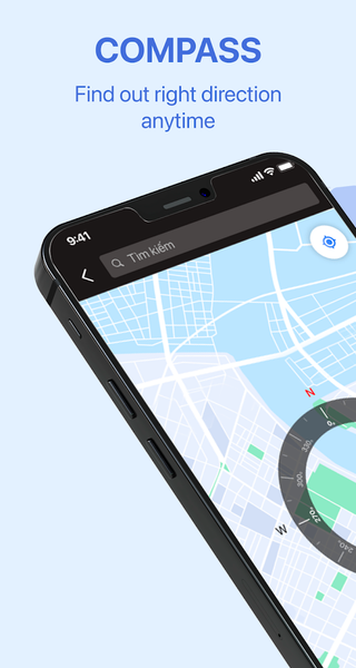 Gps map navigation compass - Image screenshot of android app