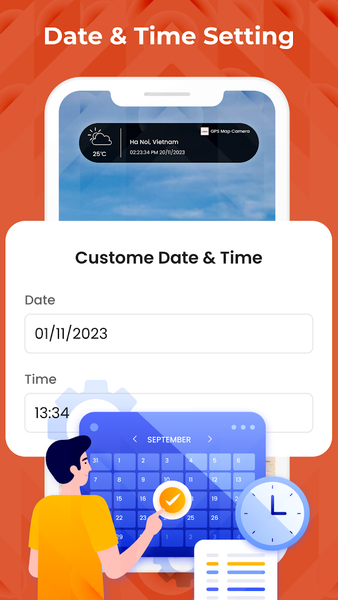 GPS Camera: Location on Photo - Image screenshot of android app