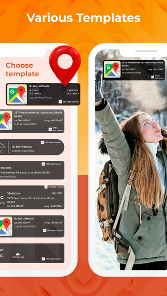GPS Camera: Location on Photo - Image screenshot of android app