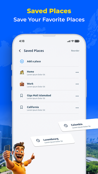 GPS Map Camera & Navigation - عکس برنامه موبایلی اندروید