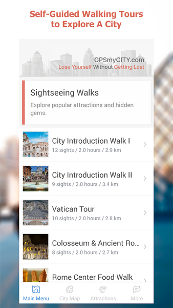 Quebec City Map and Walks - Image screenshot of android app