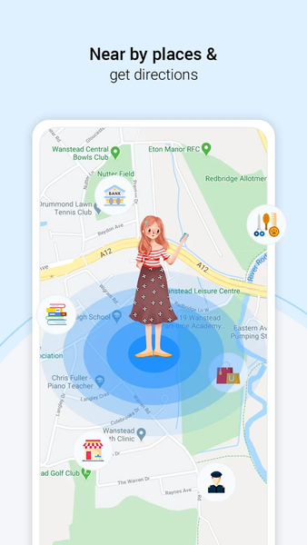 GPS Navigation: Map Directions - عکس برنامه موبایلی اندروید