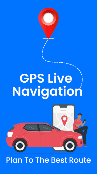 GPS, Driving Direction - Image screenshot of android app