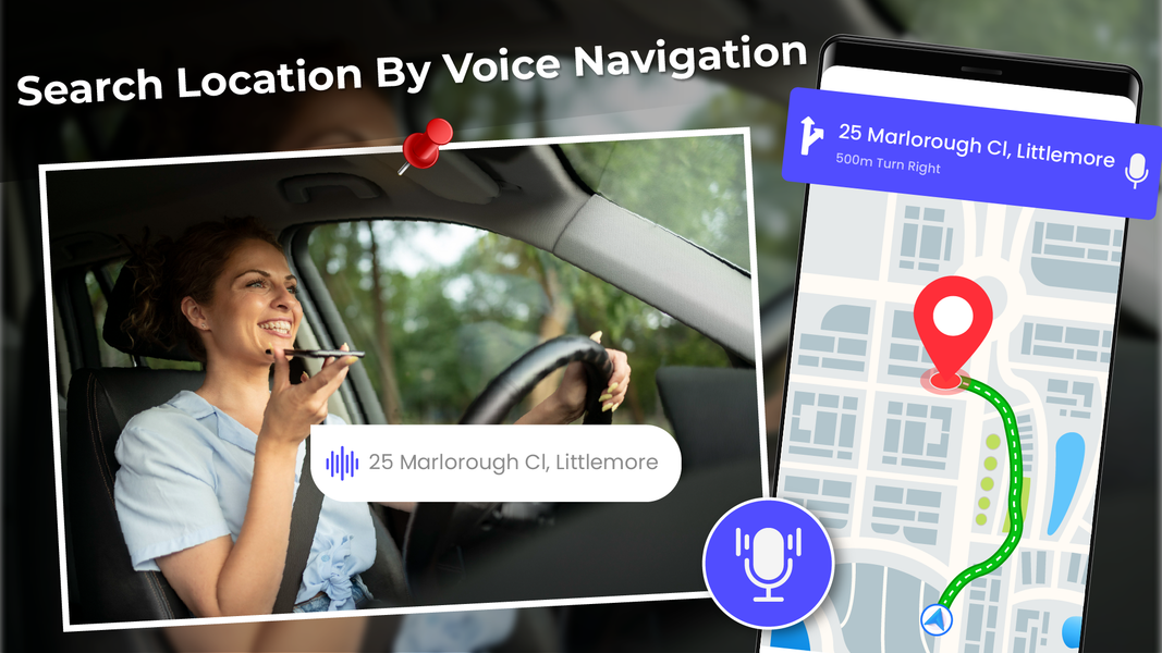 GPS Navigation - Route Planner - عکس برنامه موبایلی اندروید