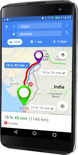 GPS Route Finder and Location - عکس برنامه موبایلی اندروید