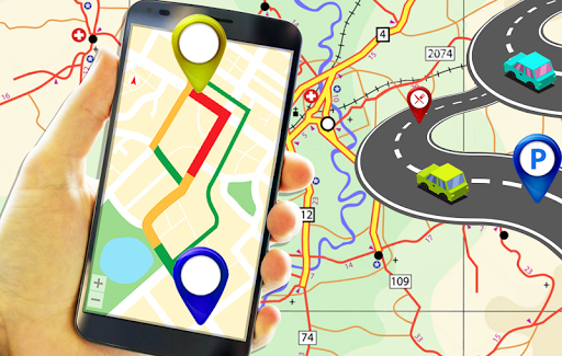 GPS Route Finder and Location - عکس برنامه موبایلی اندروید