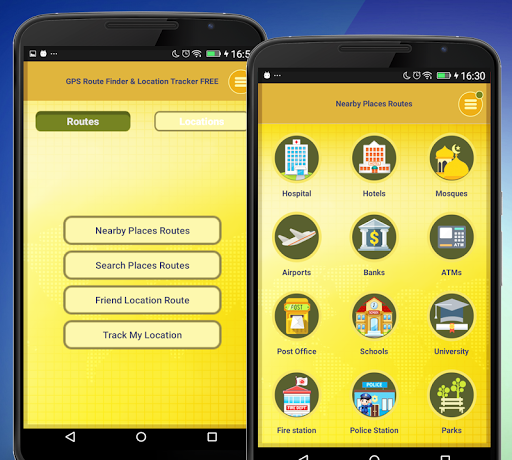 GPS Route Finder and Location - عکس برنامه موبایلی اندروید