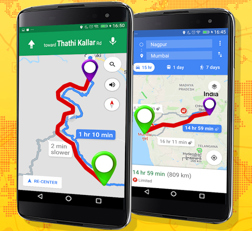 GPS Route Finder and Location - عکس برنامه موبایلی اندروید
