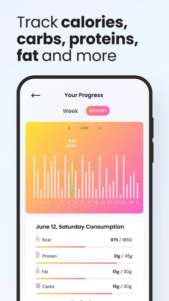 Ai Calorie Counter & Tracker - عکس برنامه موبایلی اندروید