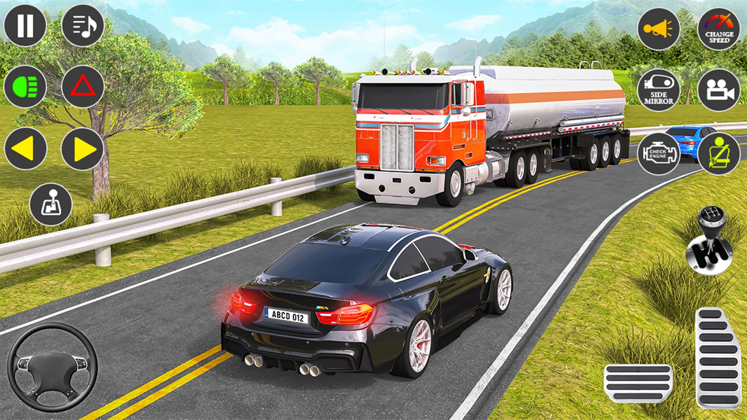 Driving School - Car Games ۳D - عکس بازی موبایلی اندروید
