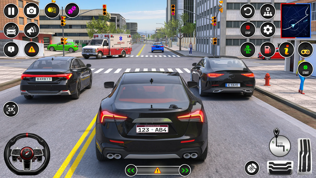 Driving School - Car Games 3D - Gameplay image of android game