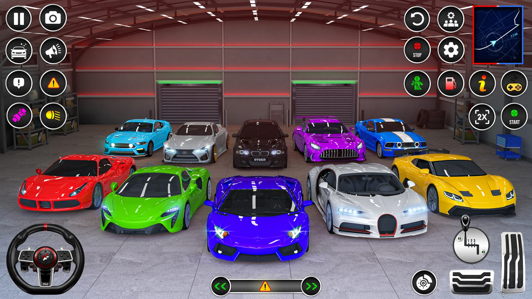 Driving School - Car Games ۳D - عکس بازی موبایلی اندروید