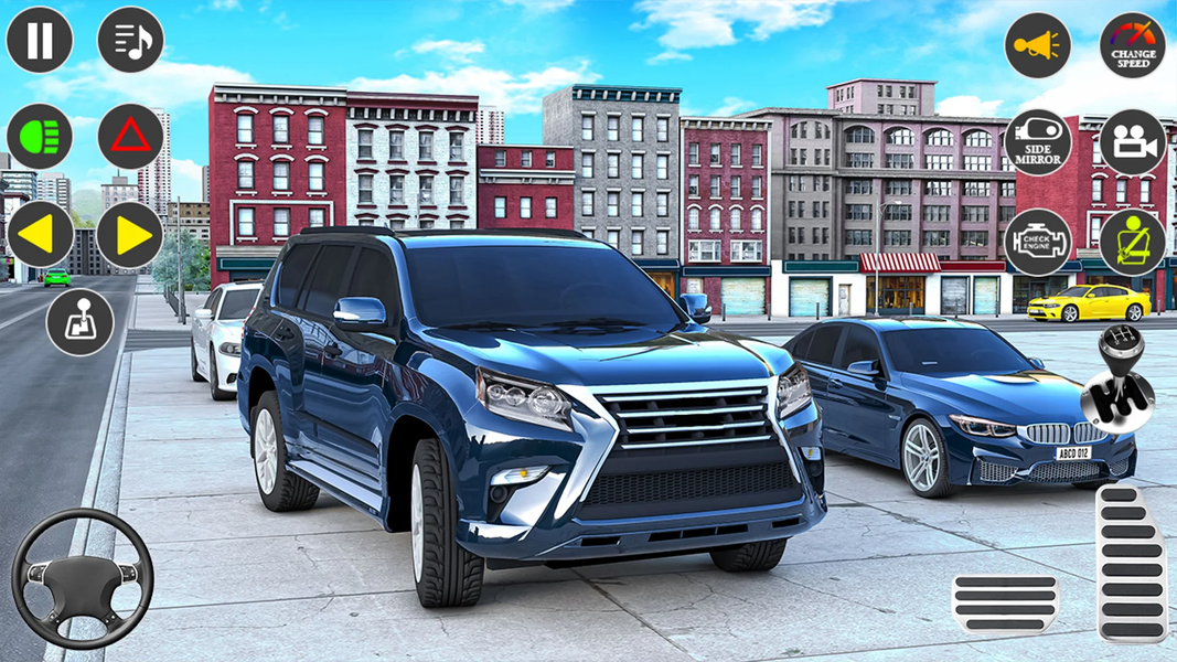 Driving School - Car Games ۳D - عکس بازی موبایلی اندروید