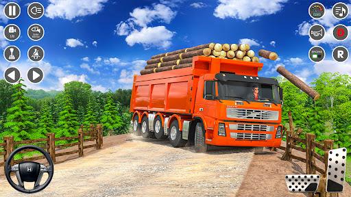 Cargo Truck 3D Euro Truck Game - عکس بازی موبایلی اندروید